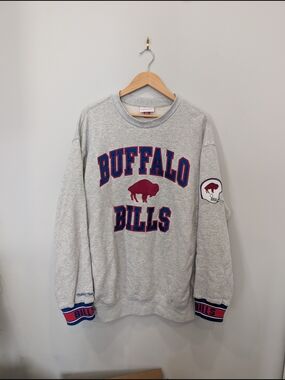 Buffalo Bills Gray Crewneck Sweatshirt - Men's